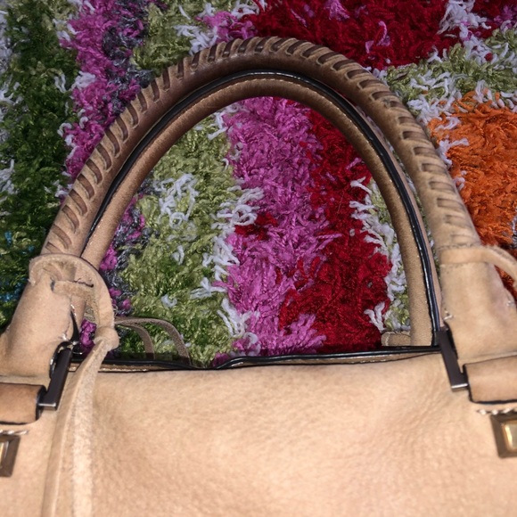 Rebecca Minkoff Regan Satchel purse, taupe - Picture 15 of 16